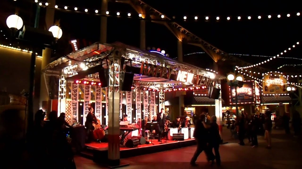 New Years Eve at Disney California Adventure 2010