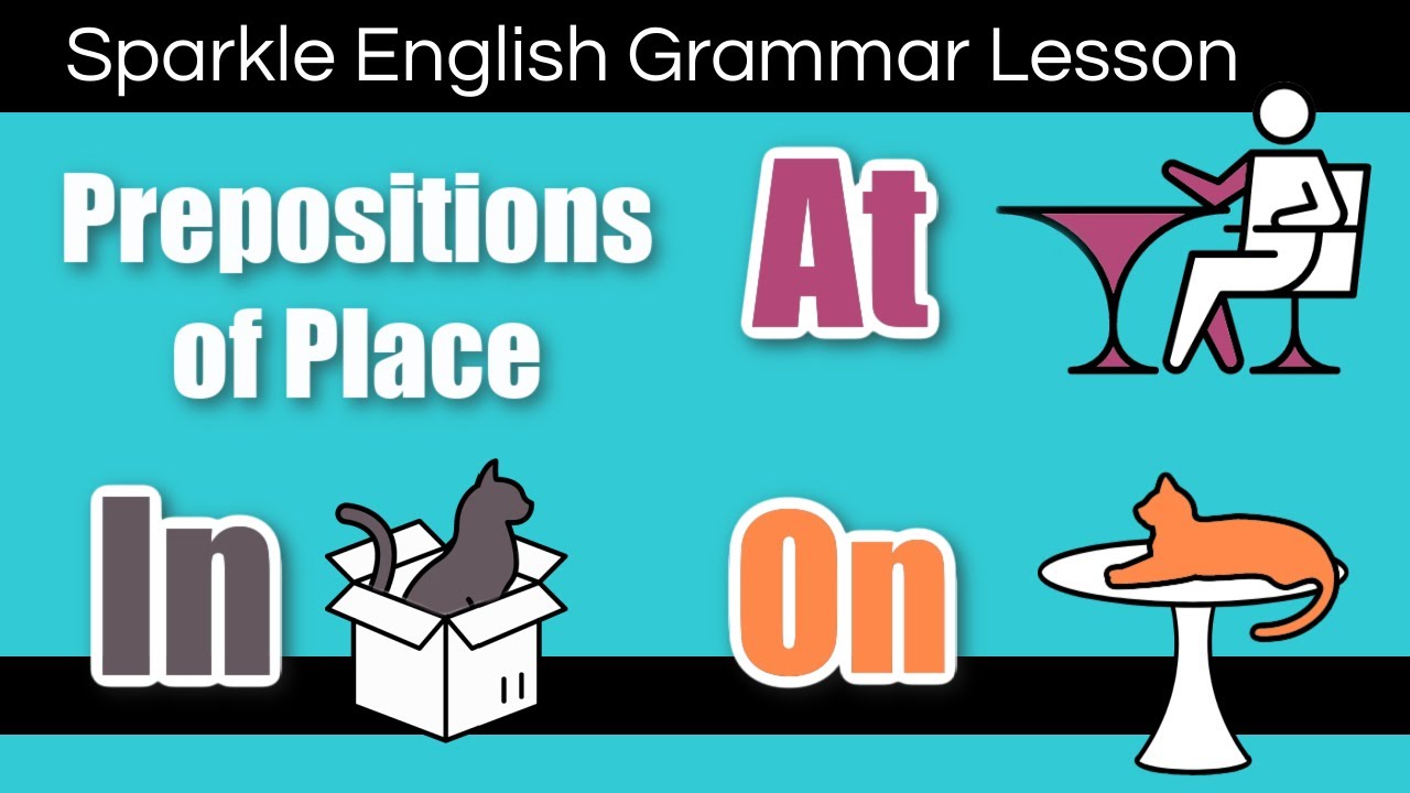 IN / ON / AT: How to Use Prepositions of Place in English | ESL Grammar Lesson