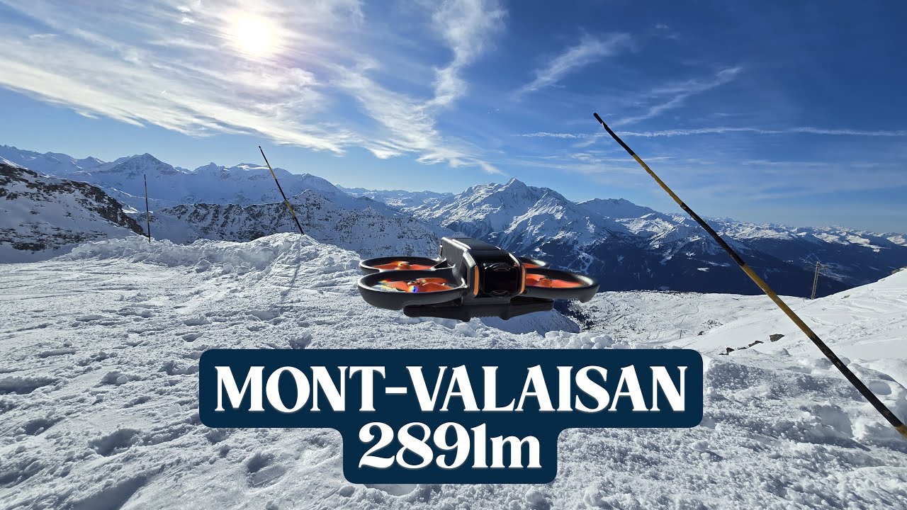 FPV Flying Mont Valaisan 2891m - DJI Avata 2