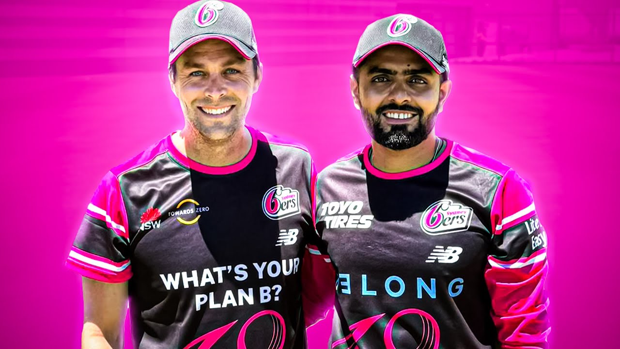 Sydney Sixers Net Session Before Big Bash 15 | Babar Azam & Josh Philippe