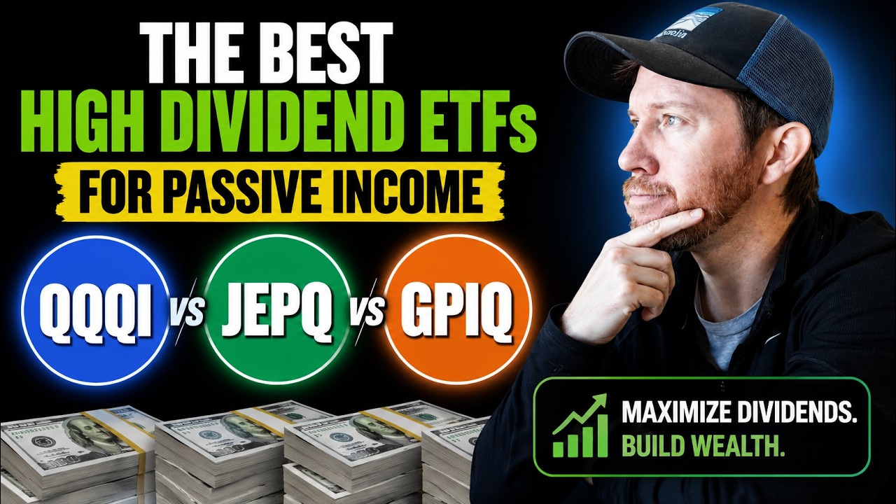 The BEST High Dividend ETFs for Passive Income (QQQI vs JEPQ vs GPIQ)