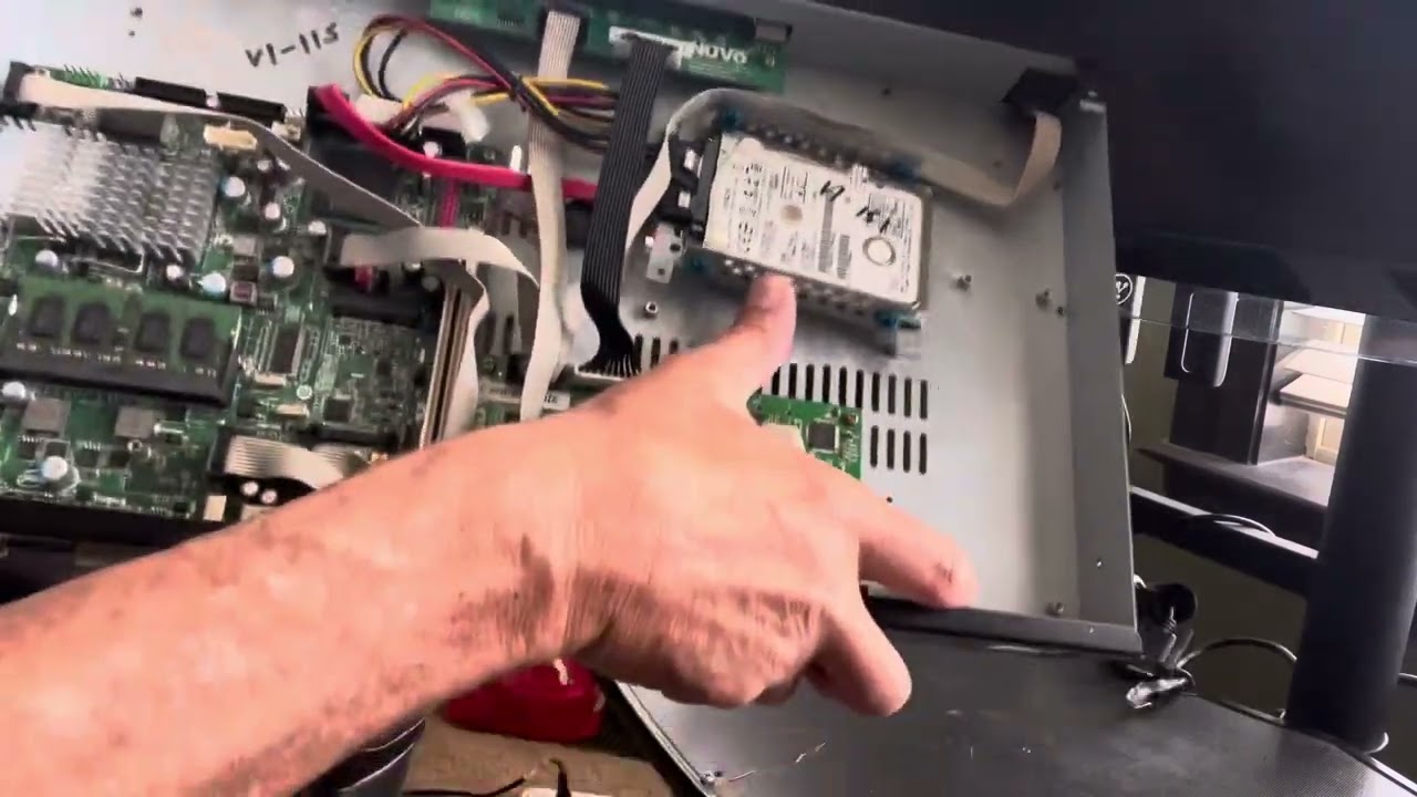 Nuvo MPS4 Hard Drive Removal