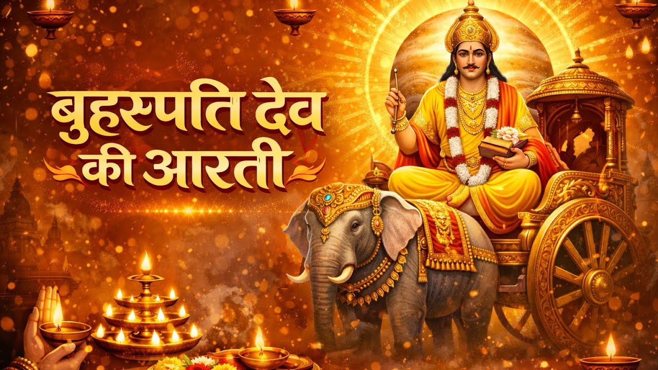 Brihaspati Vaar Aarti | ॐ बृहस्पतये नमः | Guru Grah Ki Aarti | Guruvar Special Bhajan