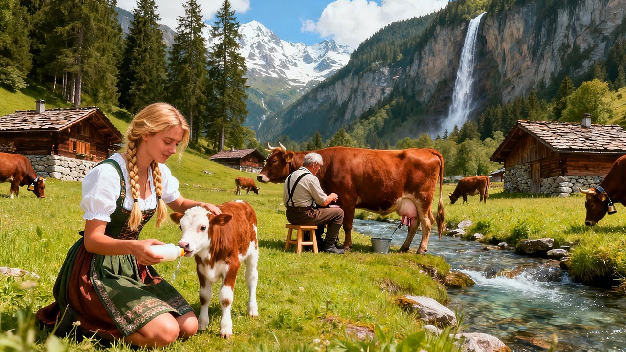 Life in the Most Isolated Villages of Switzerland: The Cow Herders in the Swiss Alps