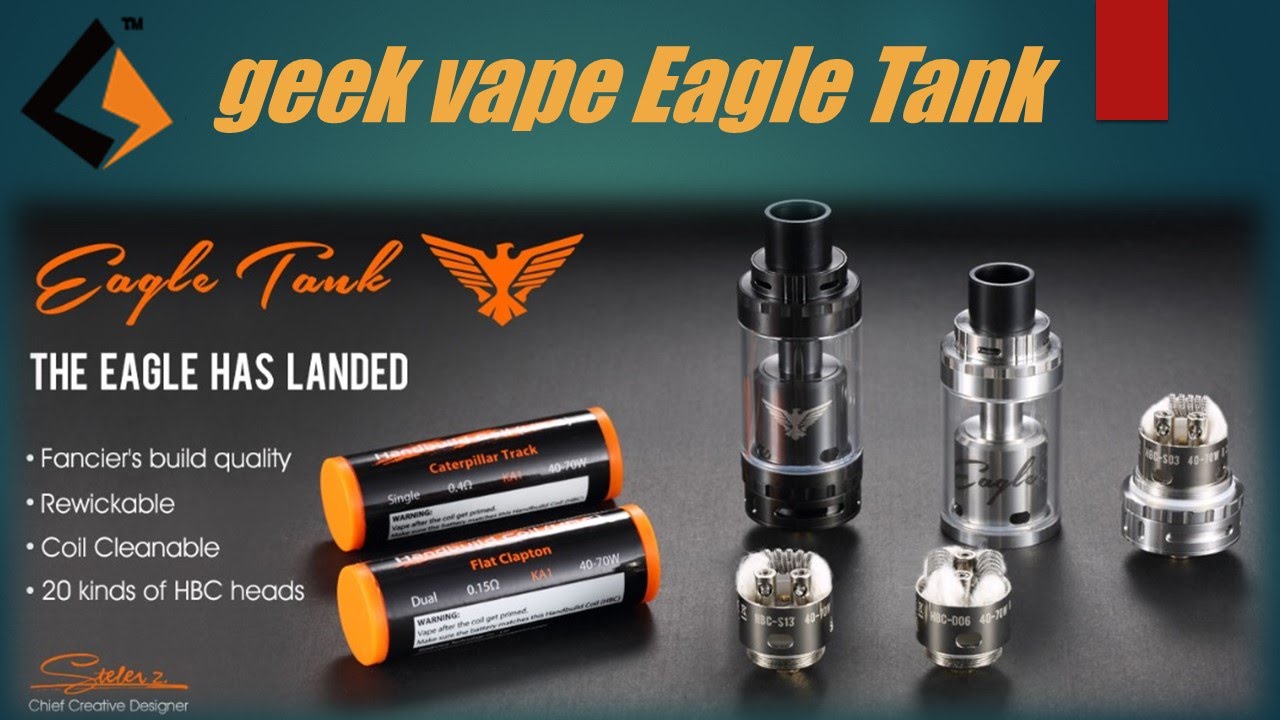 geek vape Eagle Tank is AWESOME!!!