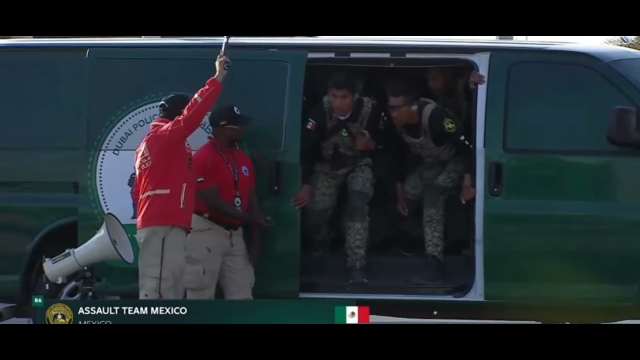 Assault Team M&eacute;xico | UAE Swat Challenge 2025 | D&iacute;a 1 Participaci&oacute;n