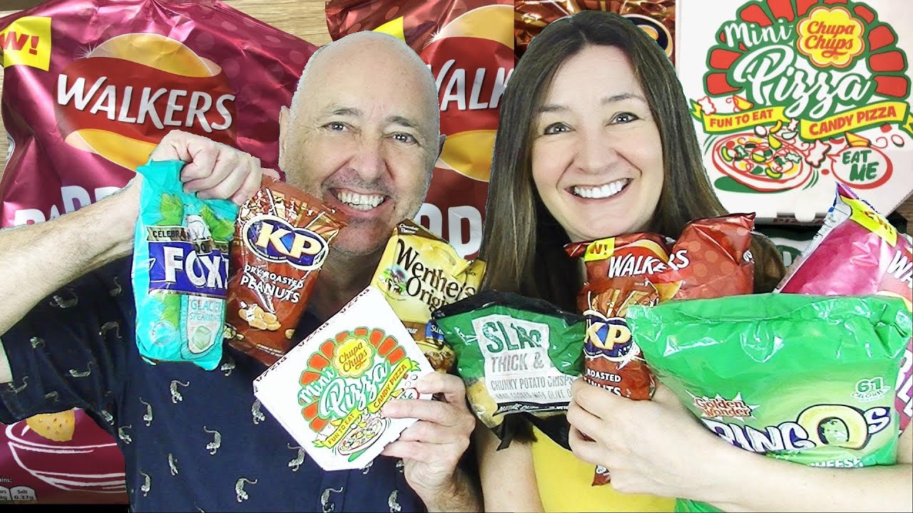 British Sweets and Walker's Poppables TasteTest