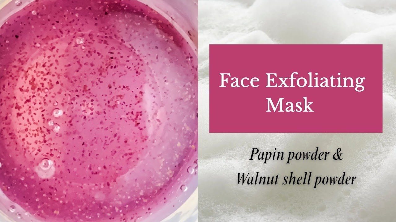 Papin& Walnut Face Mask - Exfoliating Mask 