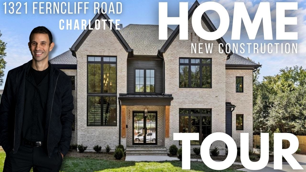 Luxury New Build in Cotswold | 1321 Ferncliff Rd | Charlotte New Construction Home Tour