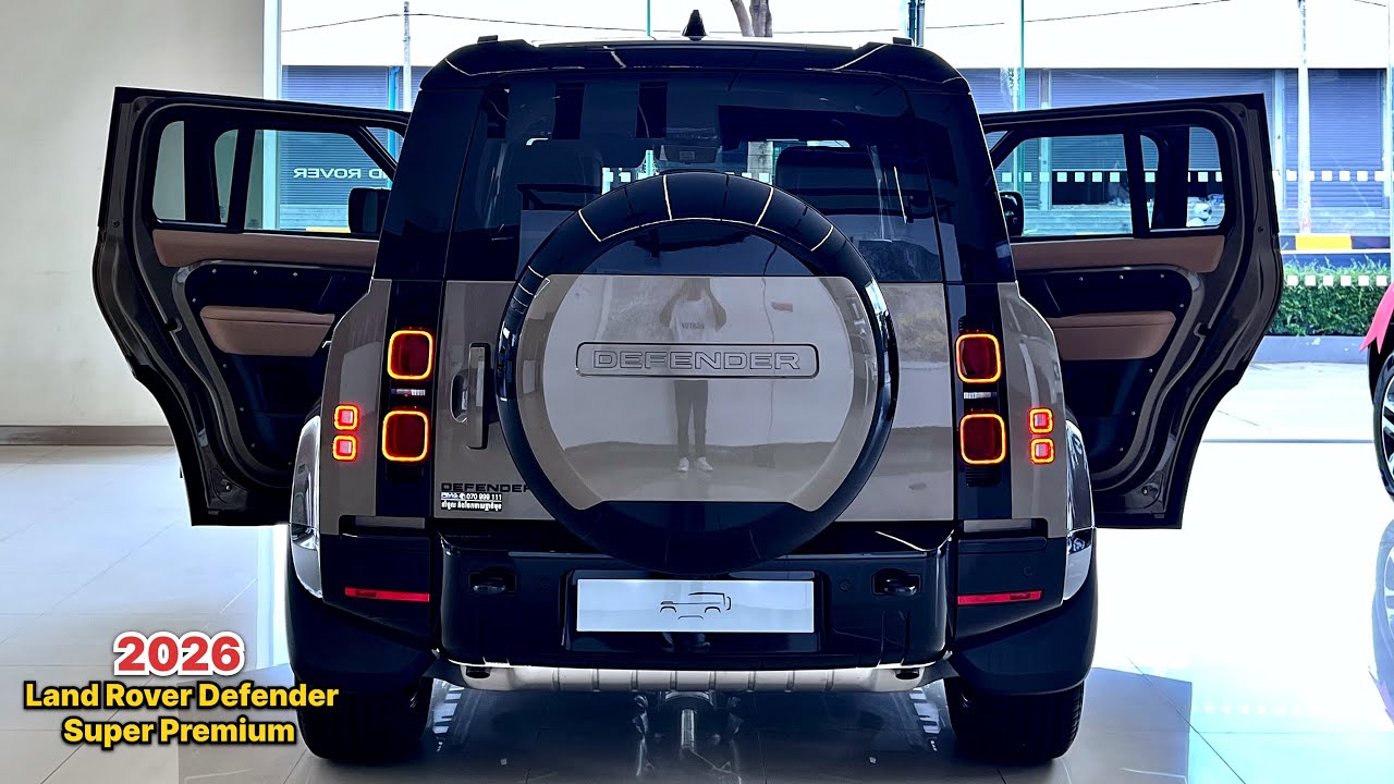 Nowość! Land Rover Defender 110 PHEV 2026 &ndash; nadwozie i wnętrze super premium