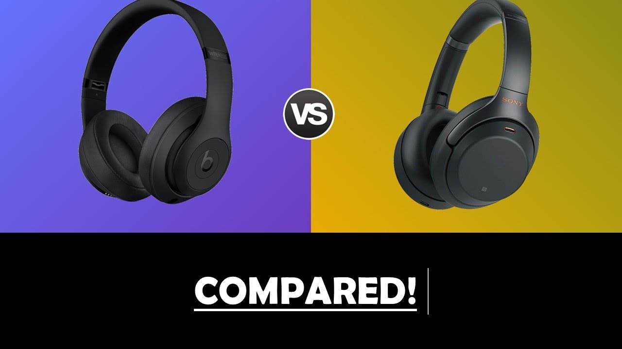 BEATS STUDIO 3 vs SONY WH-1000XM3 || Unboxing, Review and Noise Cancelling Test