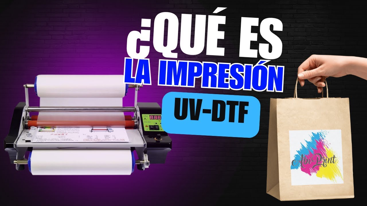 ¿Qué es la impresión UV-DTF?