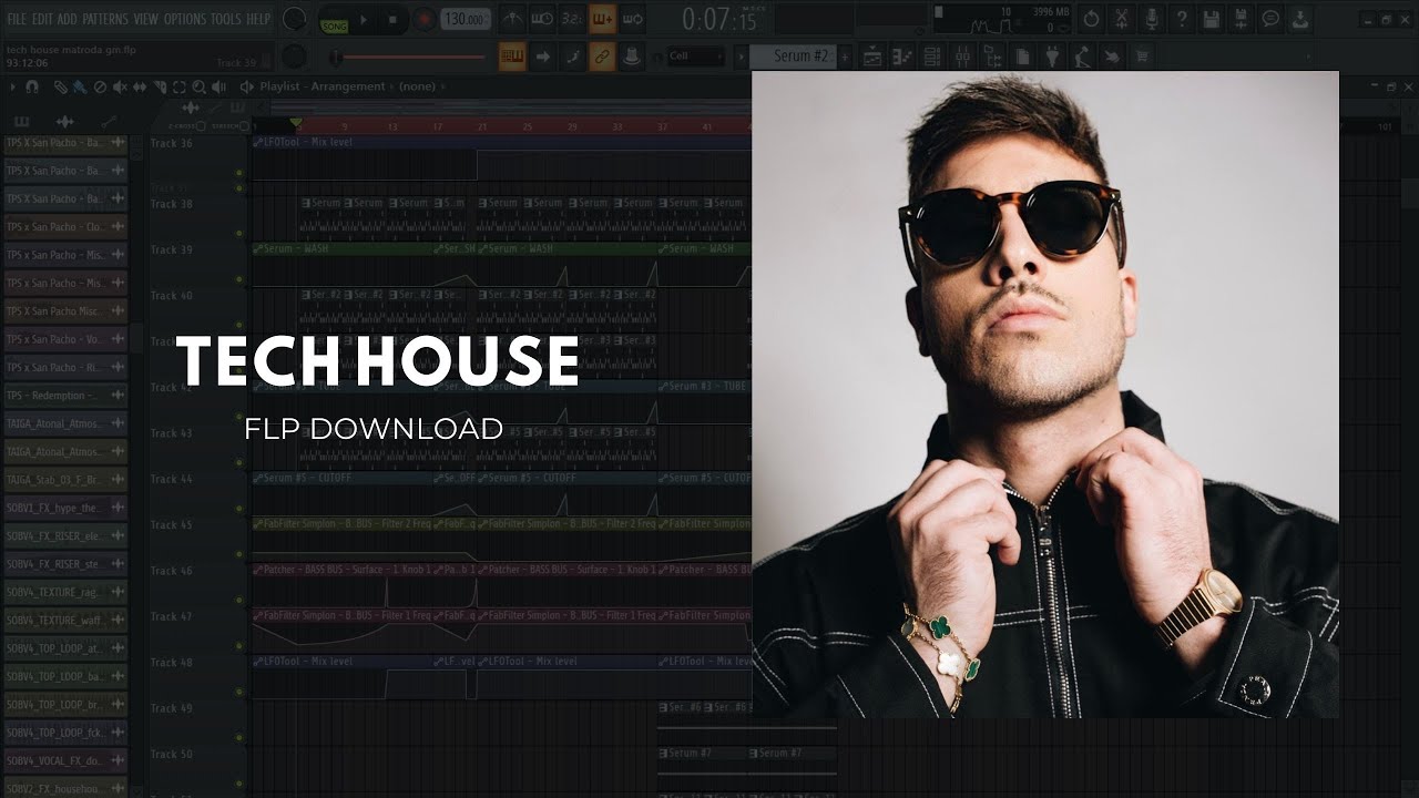 HOW MATRODA MAKES TECH HOUSE [FLP + SAMPLES]