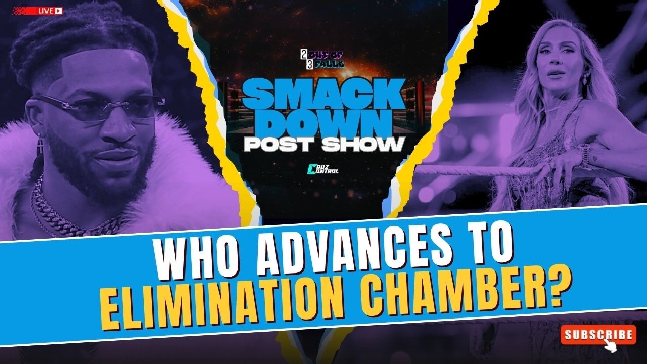 🟣 WWE SmackDown POST SHOW! Who Advances To The Elimination Chamber? | 2 Out of 3 Falls (2.20.26)