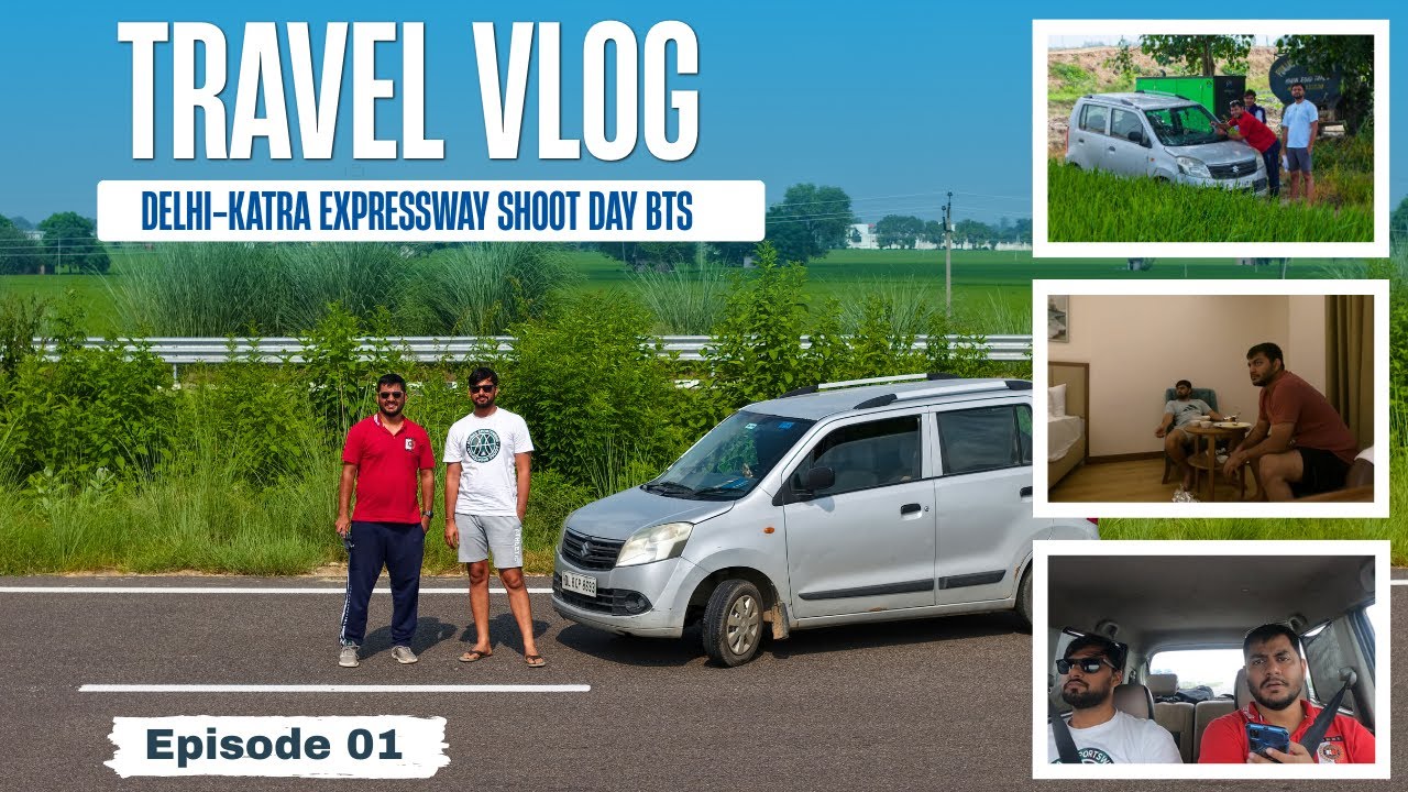 Covering Delhi-Katra Expressway : Haryana & Punjab Section | BTS Roadtrip Vlog 