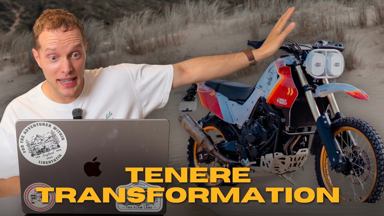 Turning the Yamaha Tenere 700 into a Retro Desert Racer
