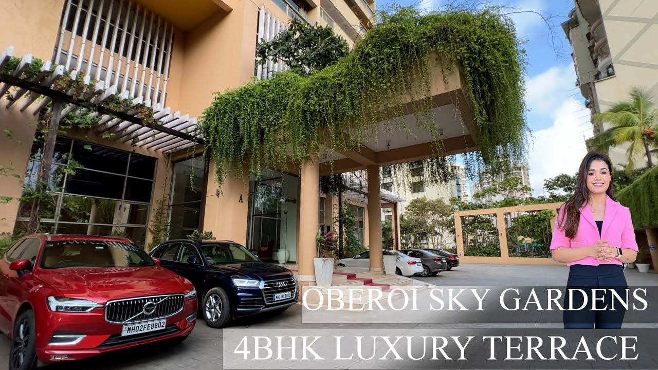 ₹16 Crores 4Bhk Luxury Terrace Apartment in Oberoi Sky Gardens, Lokhandwala, Mumbai
