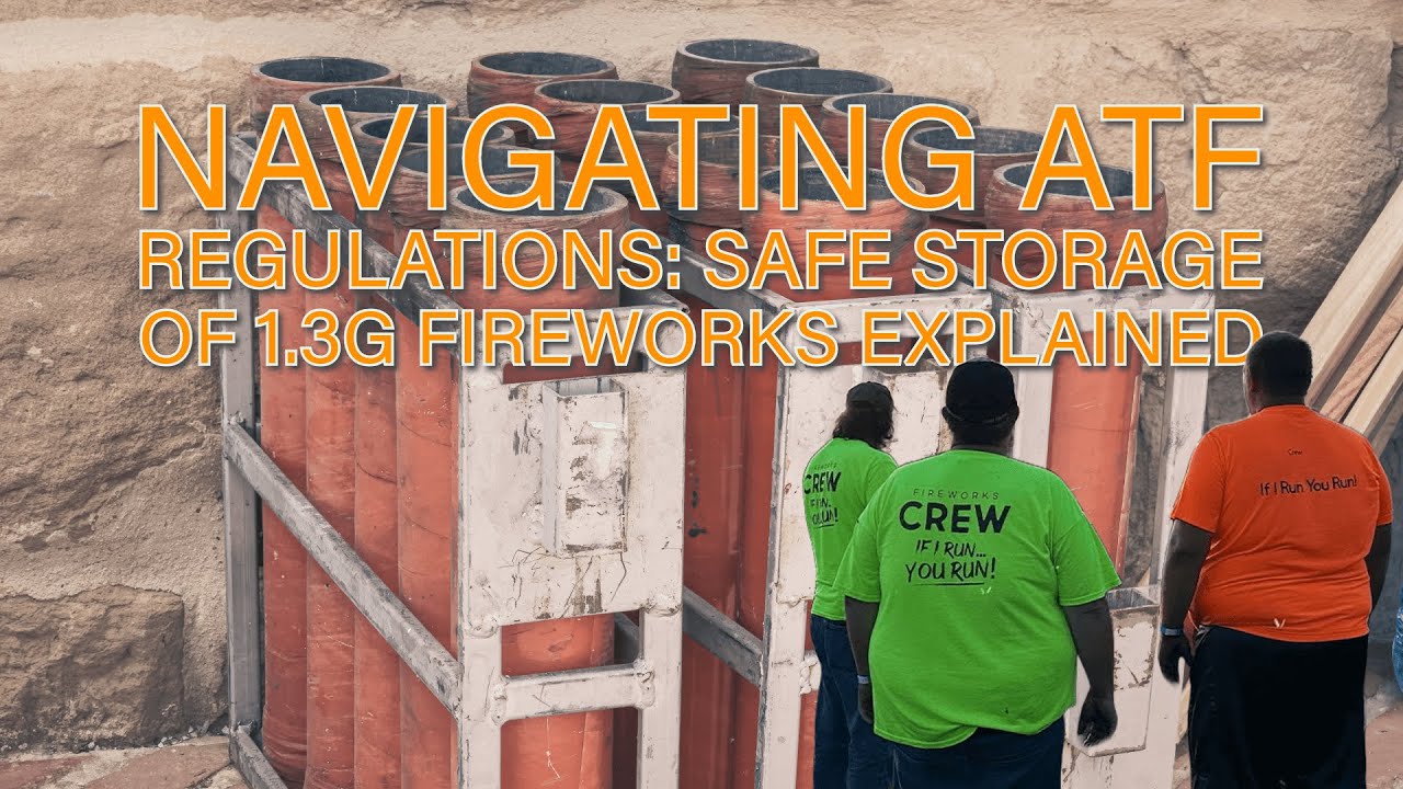 Navigating ATF Regulations: Safe Storage of 1.3g Fireworks Explained