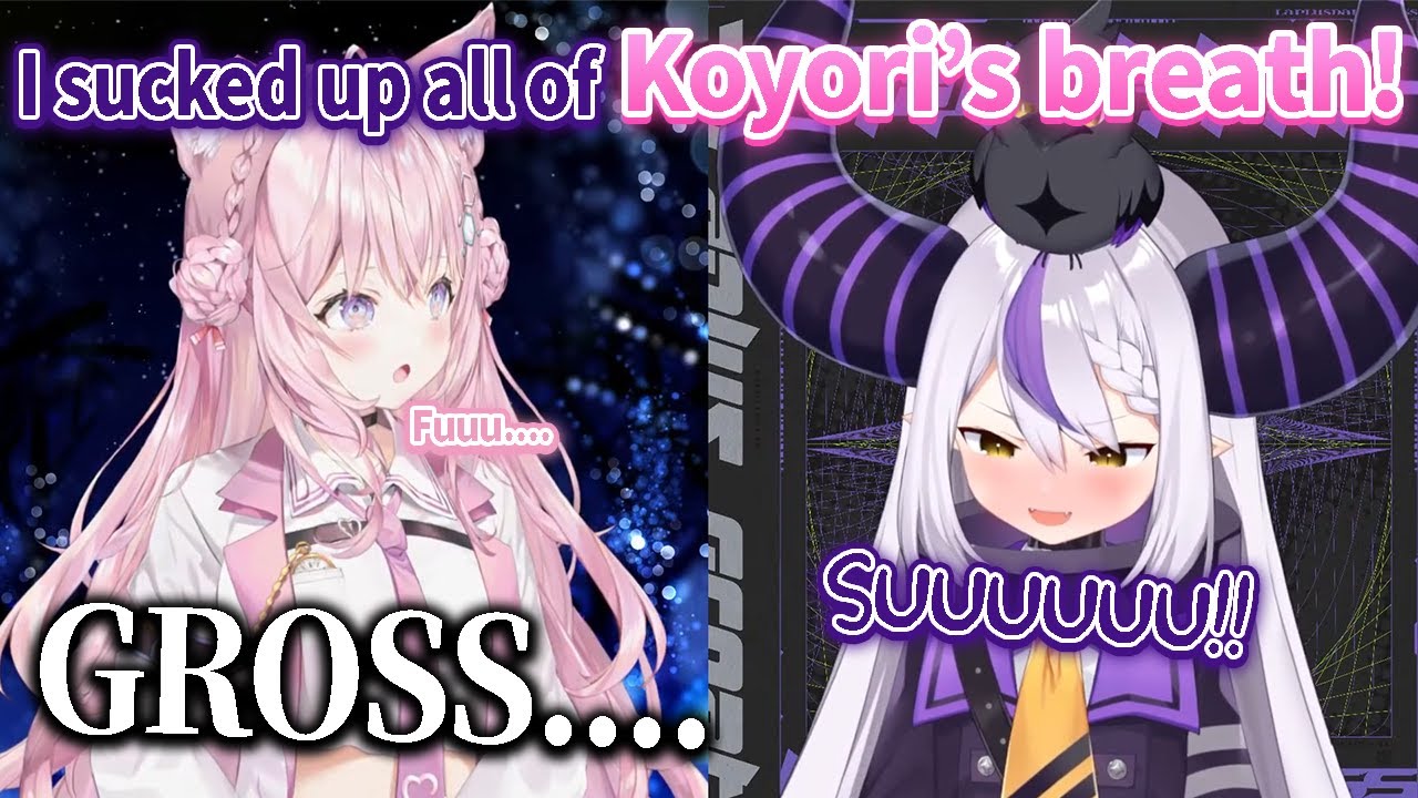 【La+ & Koyori ASMR】La+ is too gross kid www【hololive / La+Darknesss  clip】