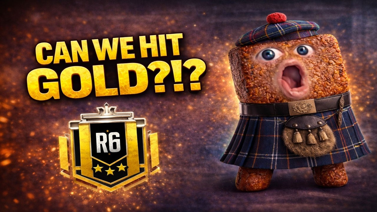 Can We Hit GOLD in Rainbow Six Siege Ranked?!