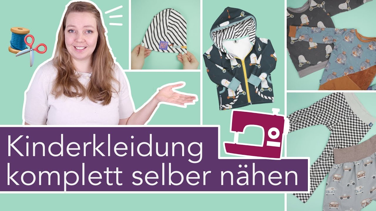 Kindergarderobe komplett selber nähen? ich zeige euch die ganze Garderobe von meinem Sohn