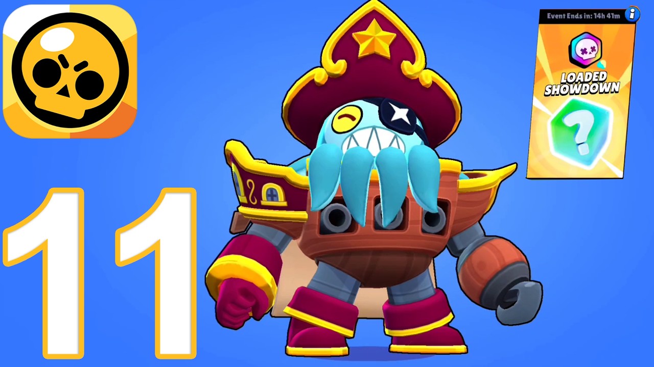Brawl Stars — Прохождение игры, часть 11 — Загруженная битва (iOS, Android)