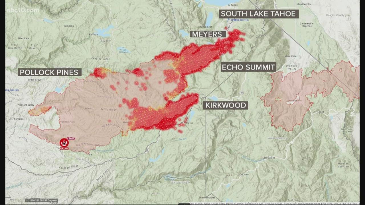Caldor Fire: Some El Dorado evacuations downgraded | California Wildfires