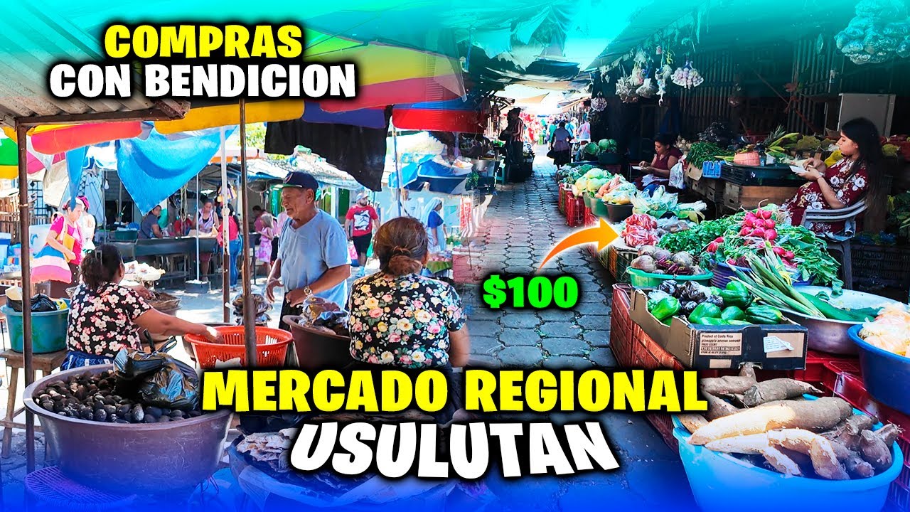 🤑Realizamos la Mejor compra en EL MERCADO REGIONAL USULUTAN🍉*Todos Muy Felices*🥺