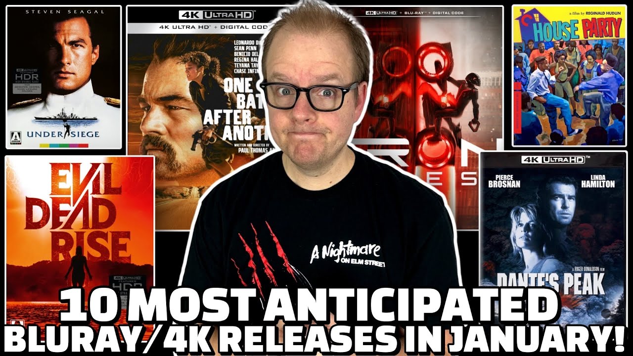 My 10 MOST Anticipated 4K And BLURAY Releases Of JANUARY 2026!