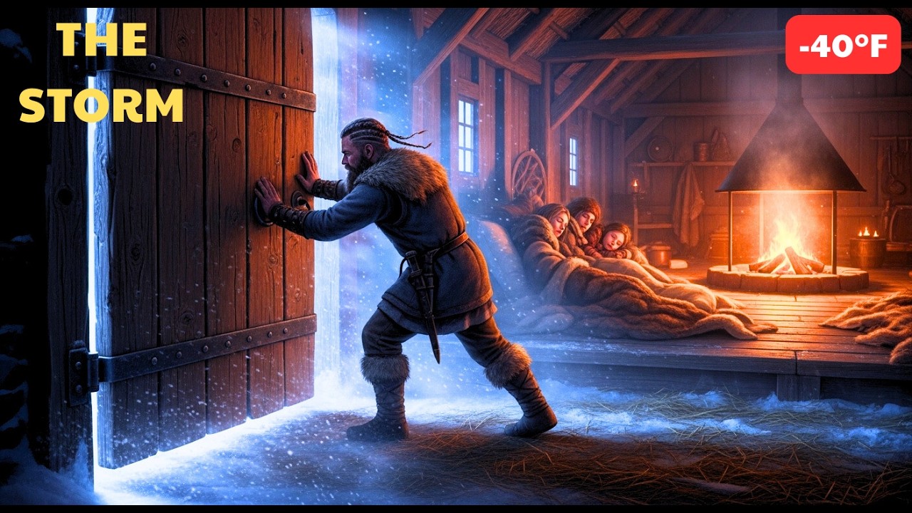 What Did Vikings Do When the Winter Night Grew Too Cold to Sleep?|Viking Winter Life