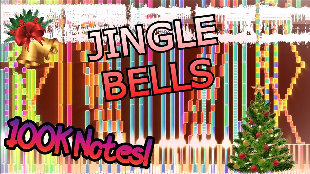 [BLACK MIDI] Jingle Bells | Exactly 100K Notes! (by Asiqn)