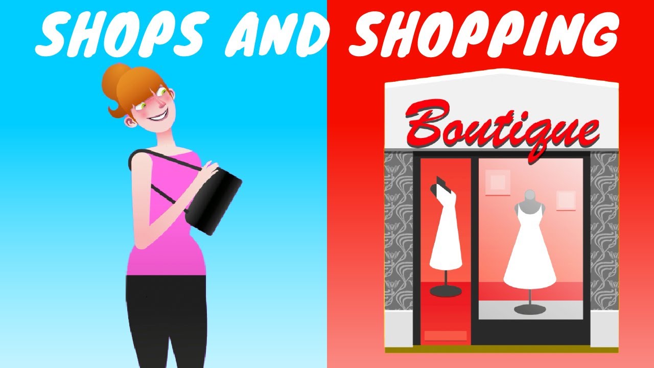 Shops and Shopping 🛍️ Learn English Vocabulary for Everyday Life