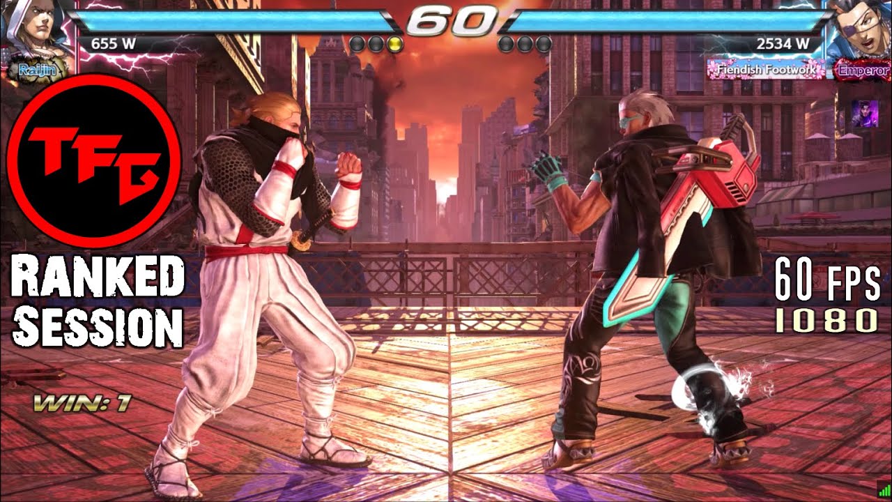 TEKKEN 7 - Steve (F.Yagami) VS Hwoarang (Dragosiege89) RANKED SESSION (60ᶠᵖˢ/1080ᵖ) ✔️