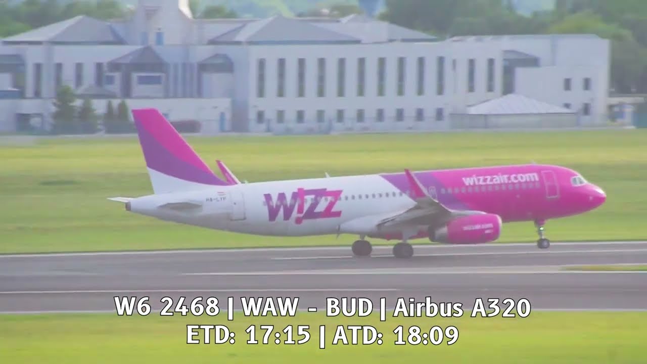 Plane Spotting at Warsaw Chopin Airport Observation Deck | Aircraft Identification | 23.06.2022