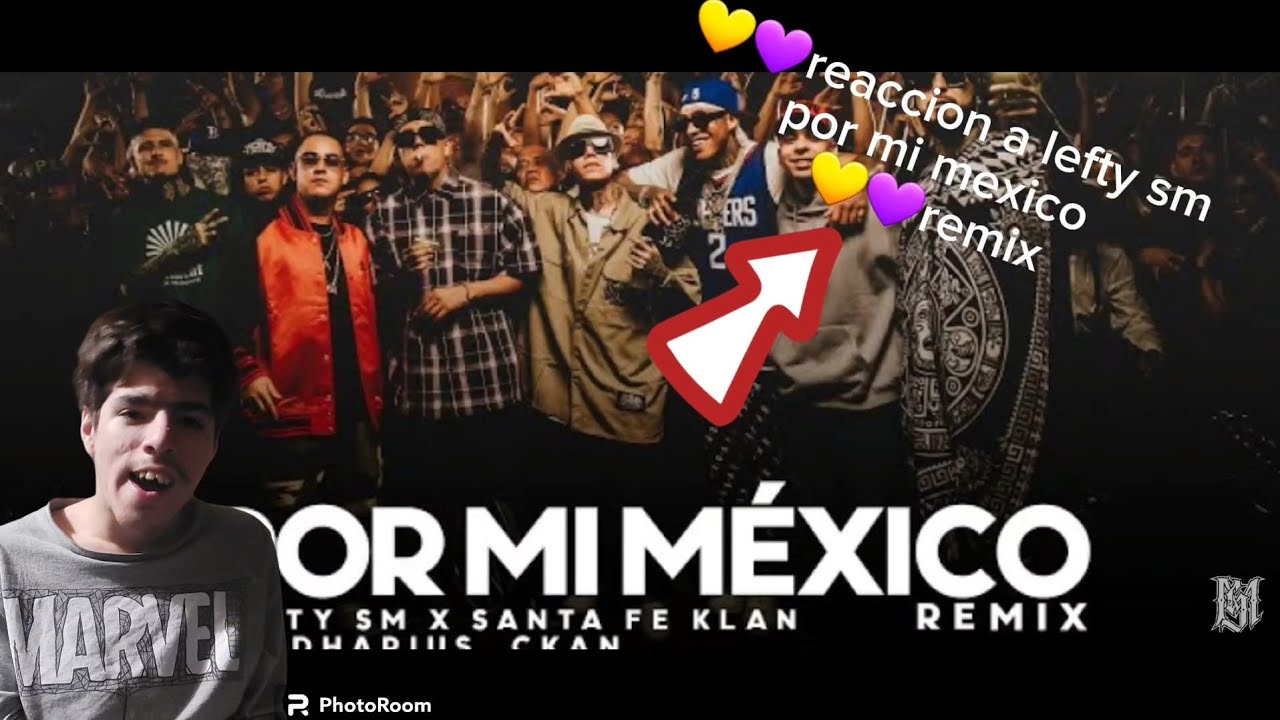 💛💜reacción a por mi mexico remix 🇲🇽 - lefty sm santa fe klan dharius c-kan mc davo & neto peña💛💜