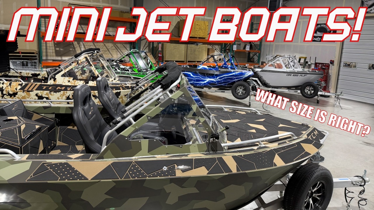 Which Size Mini Jet Boat Is The Best?