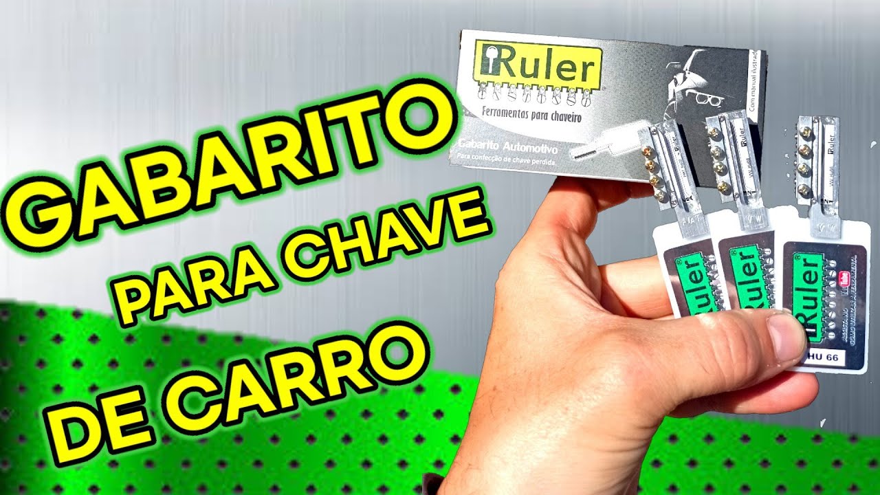 #locksmith #chavemestra COMO USAR GABARITO PARA FAZER CHAVE DE CARRO.