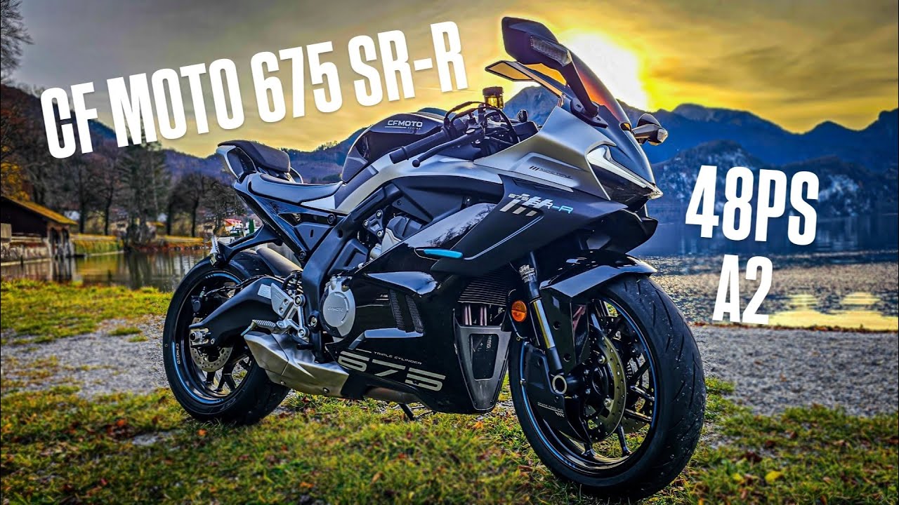 A2 Supersportler - CF MOTO 675 SR R Test, Sound, Topspeed