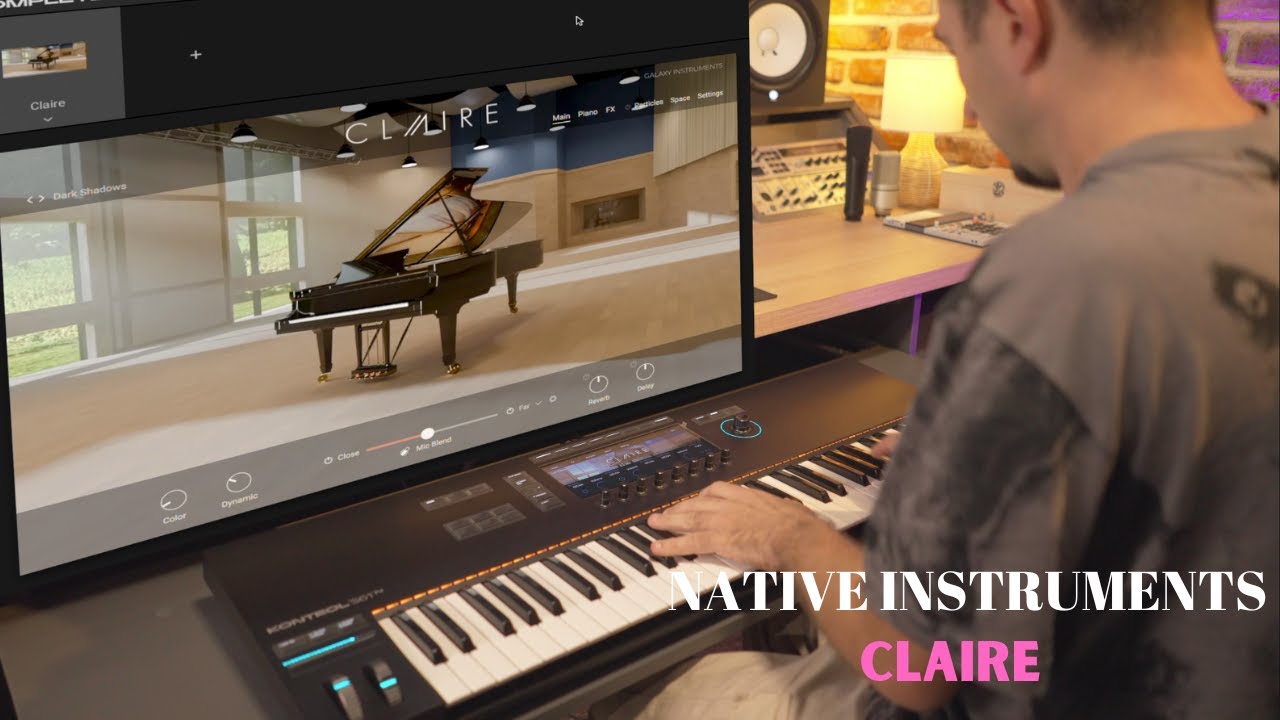Native Instruments CLAIRE NEW Amazing Grand Piano