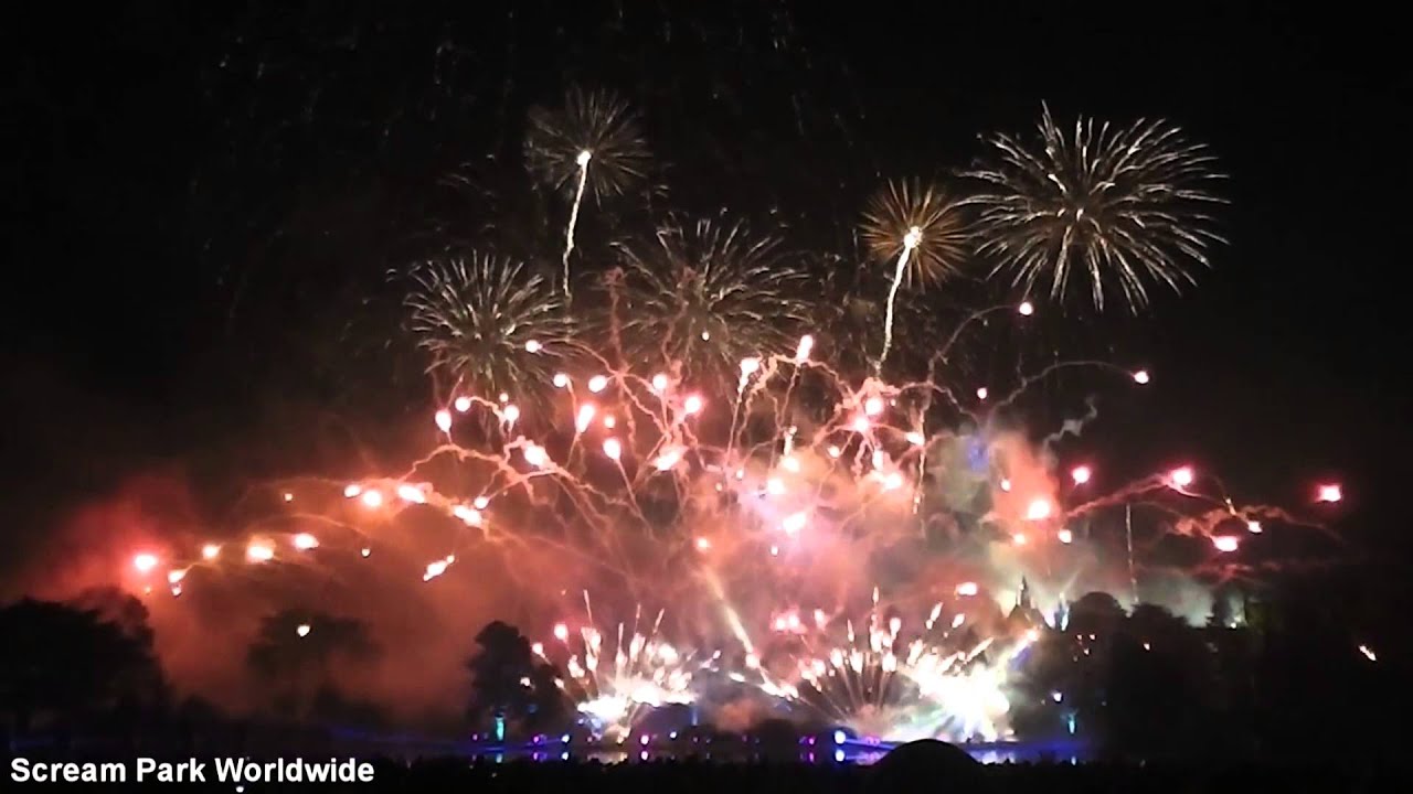 Alton Towers Ultimate Fireworks 2013