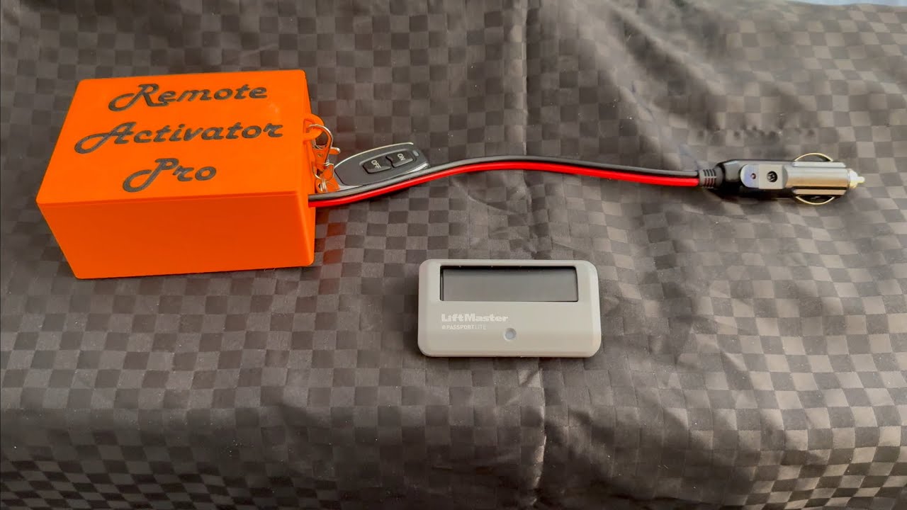 Making Tesla’s HomeLink work with a community gate remote!