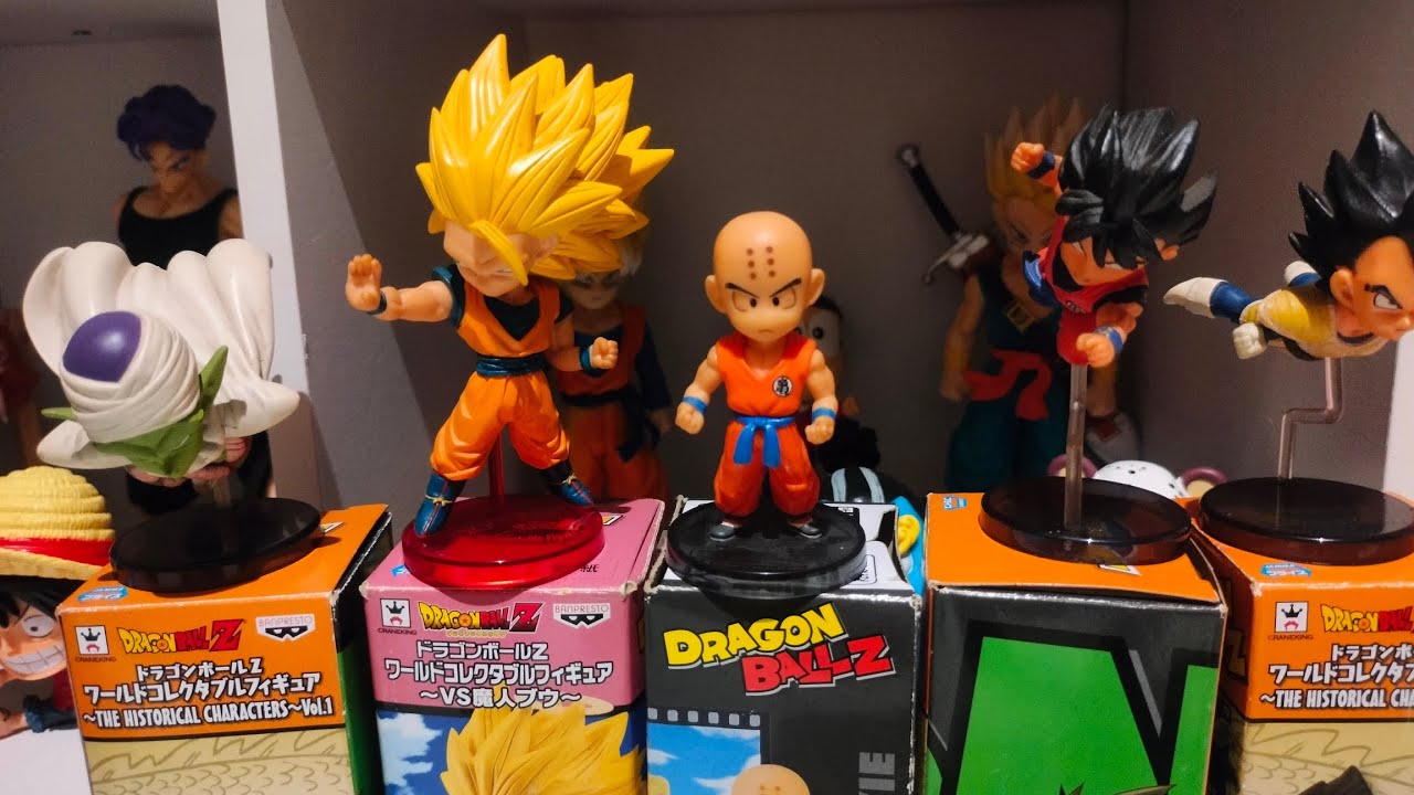 UNBOXING DRAGON BALL WCF. FAKE OR ORIGINAL BANDAI ? COST 2$ EACH ( preloved )