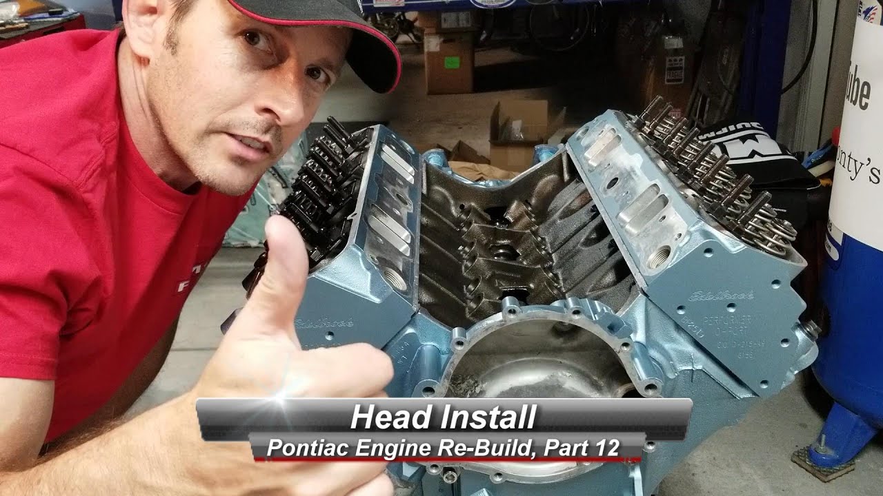 Ремонт Pontiac V8, часть 12: Как правильно установить головки.