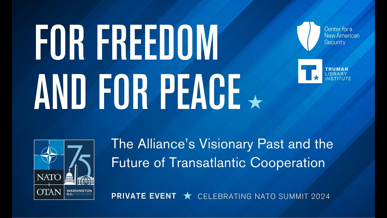 For Freedom and for Peace