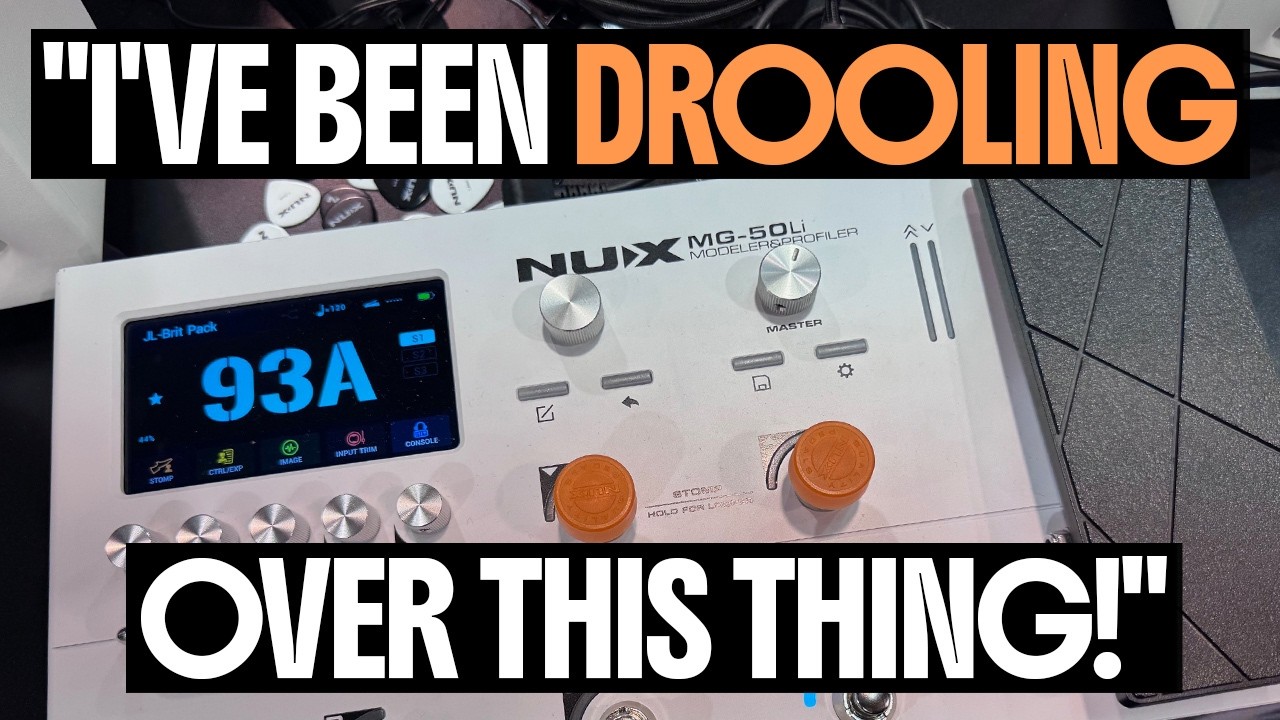 A hot new rechargable floor modeler/profiler and more from NUX at NAMM 2026