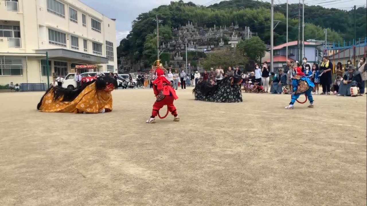 令和5年度牛深八幡宮例大祭 鬼塚にて #牛深