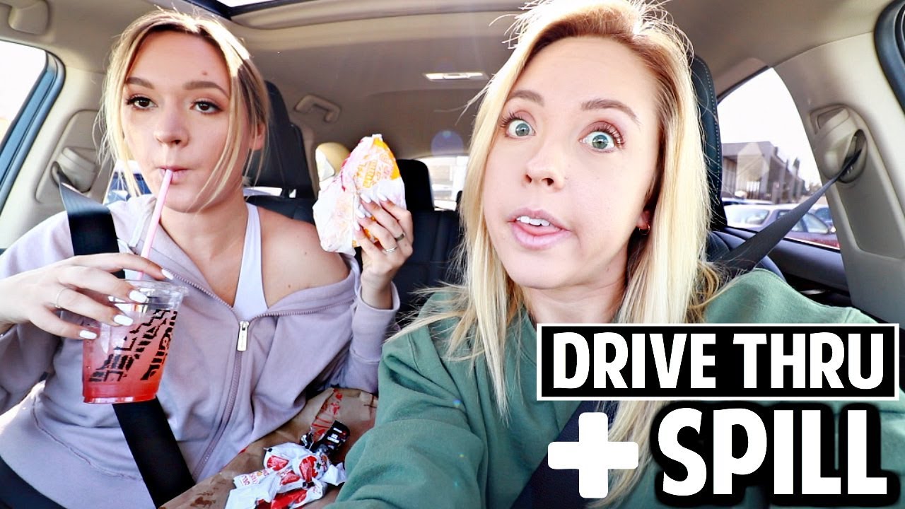 Drive Through + SPILL with Alisha Marie | Sister Q&A + Mukbang!