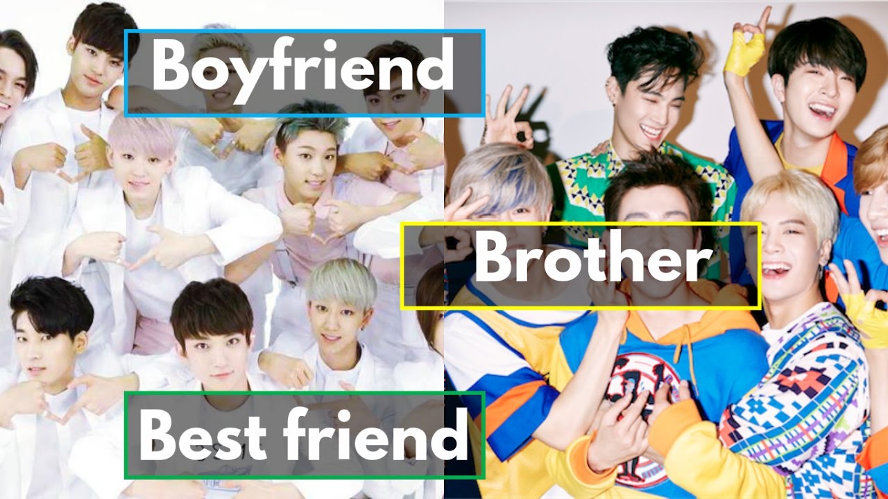 The Boyfriend, Brother and Best Friend game [Kpop edition]