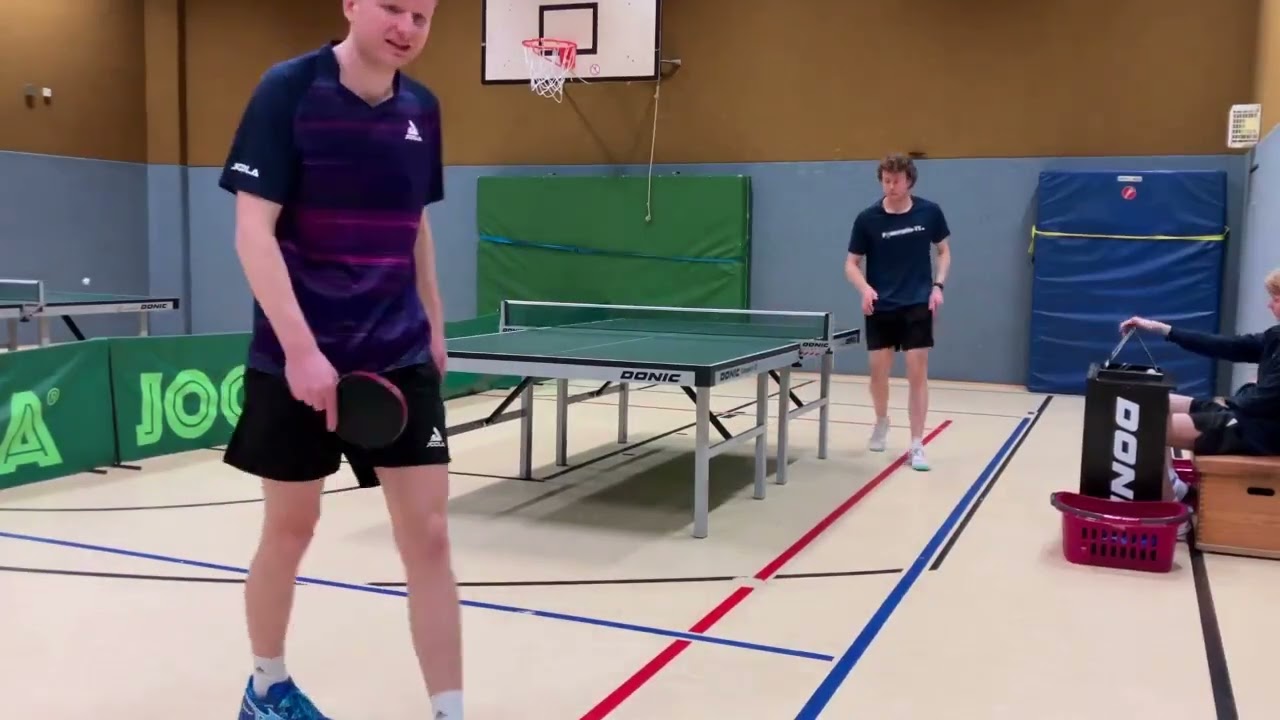 TT-Oberliga 2026: Joshua Martin (TV Hude) - Oliver Tüpker (SF Oesede)
