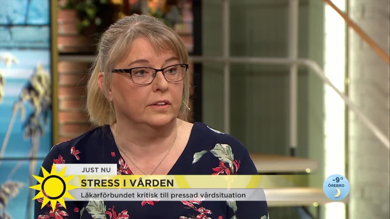 Stor ökning av sjukskrivningar för utmattningsdepression bland läkare  - Nyhetsmorgon (TV4)
